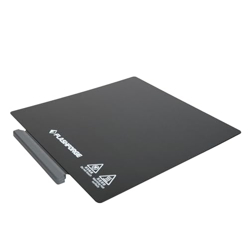 FLASHFORGE Adventurer 5M /Pro /AD5X Smooth PC Plate, Flexible Platform for High-Temperature Filaments Such as ABS, ASA, and PC - style: Smooth PC Plate