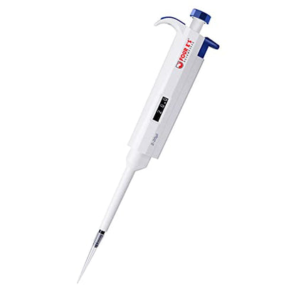 FOUR E'S SCIENTIFIC 2-20μL Pipette, Single-Channel Adjustable Pipettor - size: 03 (2-20ul)