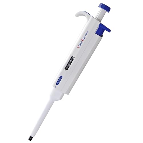 High-Precision Adjustable Single Channel Pipettor 20-200ul for Laboratory - size: 20-200ul
