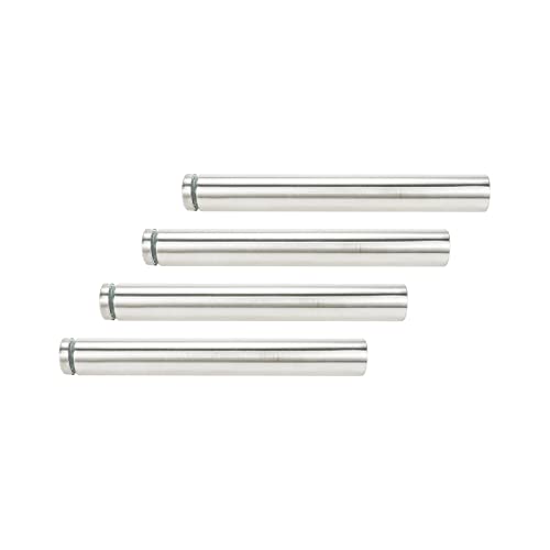 Sign Standoff Screws 0.75" Dia 6" Length,3/8" Thread-4pcs - size: 0.75" Dia x 6" Length 4pcs