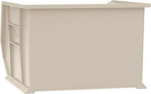 Akro-Mils 30270 AkroBins Plastic Storage Bins, 18"x16"x11", Stone, 3-Pack - color: Stone