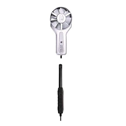 7‑in‑1 Vane Anemometer – Airflow, Humidity, Dew‑Point, Wet‑Bulb & Type K/J Temp Meter, SD Card Datalogger, USB Along with Calibration Certificate Model: AM-4247SD