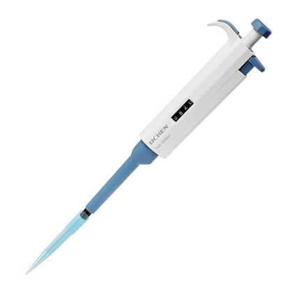 LICHEN Micropipette Adjustable 100-1000μl with Pipette Tips - size: 100-1000μl