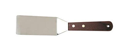 Norpro Stainless Steel Server/Spatula with Wood Handle, 10in/25.5cm, As Shown