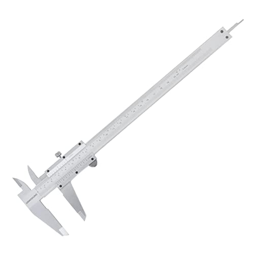 Caliper Vernier Caliper Carbon Steel 0-8Inch/Metric Range 0.05/0.0078" Resolution Dual Reading Scale Metric Calipers Caliper Measuring Tool with 0mm-200mm Range 0-8L DRINYOUNG 303-007 - size: 0-8" (Vernier Caliper, Carbon Steel)