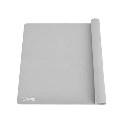 Sapid Thick Silicone Mat for Crafts Large Silicon Sheet Resin Art Painting - color: Gray, size: 23.6"L x 15.8"W