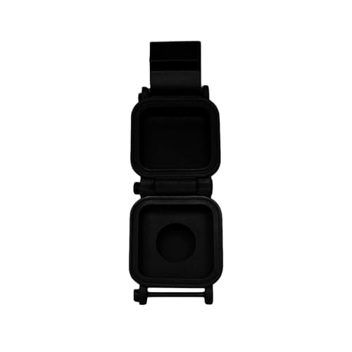 3D Printed Vial Storage Case - Waterproof 3ml Vial Storage Case with 1 Slot - Freezer Safe Hard Shell Essential Oil Case for Home, Fridge, Travel, 16mm Max Diameter, 35mm Max Height - color: Black, size: 1 Slot
