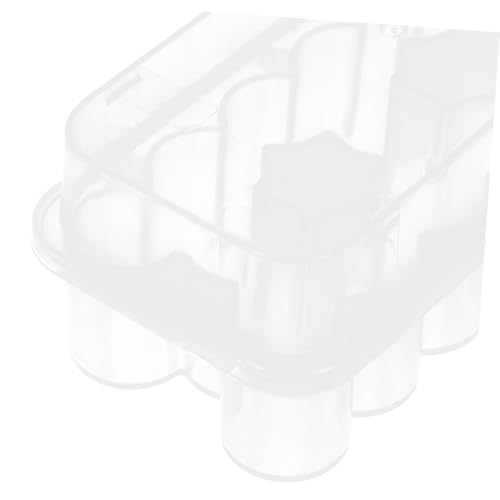 PP Vial Storage Box with Lid, 24 Compartments