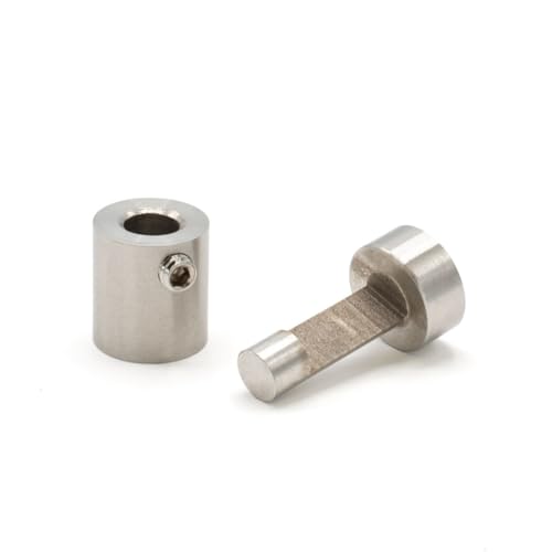 OUTWATER Sign Standoff 1/2" Diameter x 1/2" Barrel Length Brushed Stainless Finish Eco Easy Edge It No Drill Standoff Pack of 4 - size: 4 Piece Pack