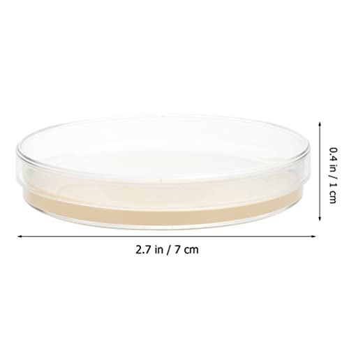 SOLUSTRE 10pcs Nutrient Agar Plate Petri Dish Petri Dish with Lid Agar Plates Culture Plate