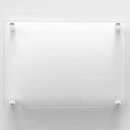 uxcell 4Pcs Sign Standoff Screws, 3/4" x 1 Acrylic Wall Standoff Mount Hardware Advertising Glass Standoff Nail Acrylic Nail for Hanging Acrylic Picture Frame Panel Sign - size: 3/4" x 1