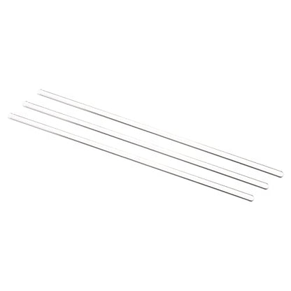MECCANIXITY 3.3 Borosilicate Glass Stick 9.84" Length 6mm Dia Stir Rod,3Pcs