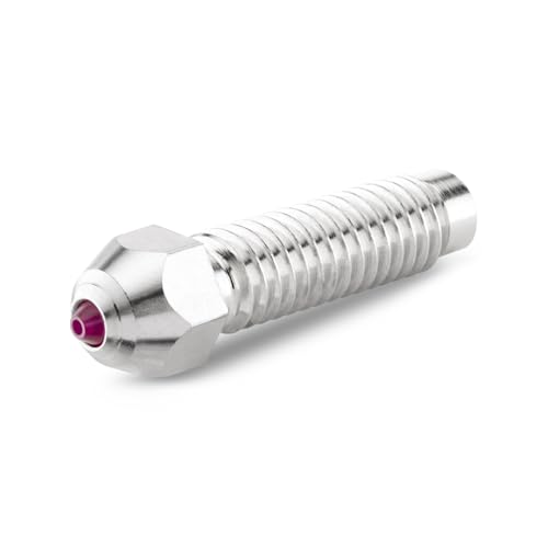 Ruby Nozzle 0.8mm for Elegoo Centauri Carbon/CC/CC2 3D Printer Extruder Hotend Kit, Hardened & Abrasion Resistant for Precision Additive Manufacturing - size: Ruby, style: 0.8mm