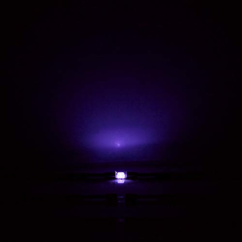 CHANZON 100 pcs SMD 0805 (2mm x 1.2mm) Purple LED Diode Lights (DC 3V 20mA) - color: H) Purple Uv (100pcs)