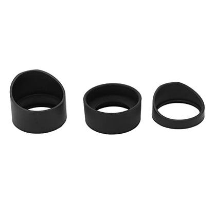 Binocular Eye Cups Replacement,Rubber Eye Cups for Binoculars,Microscope Rubber Eye Binocular Eye Cups for telescopes 3pcs Microscope Eyepiece Eyeshields Soft Rubber Eyepiece Covers for SW SM ZM