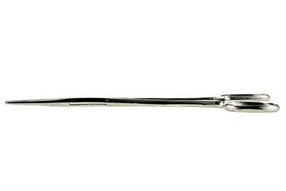 SE 5.5-Inch Stainless Steel Straight Forceps - Self-Locking, Serrated Tip for Precision Grip and Clamping - Perfect for Crafting, Fishing Tasks, Jewelry Making, and More! -655FS - size: 5-1/2", style: Straight