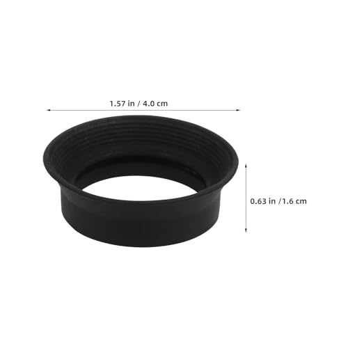 4 Pcs Rubber Eyepiece Eye Cups 1.25 Inch Telescope Shield Cover