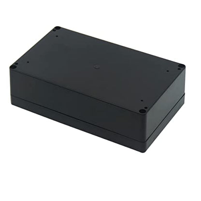 Junction Box, Zulkit Project Box IP65 Waterproof Outdoor Box ABS Plastic Electrical Boxes Electronic Enclosure Black 7.9 x 4.7 x 2.2 inch(200 x 120 x 56 mm)(Pack of 1) - size: 7.9" x 4.7" x 2.2"(Pack of 1)