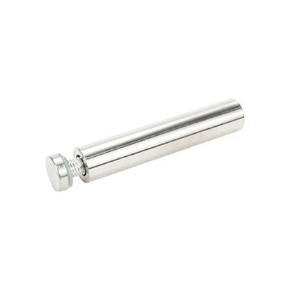 Sign Standoff Screws 0.75" Dia 4" Length Glass Standoff Bolts Stainless Steel 3/8" Thread Dia Advertising Screws - 8pcs - size: 0.75" Dia x 4" Length 8pcs