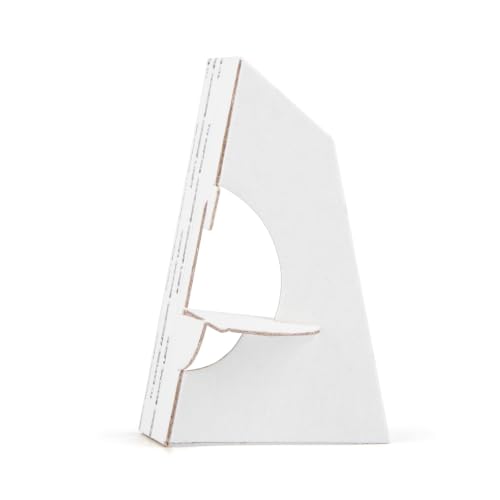 Lineco Cardboard Easel Backs, Self Stick Stand, 3 Inch, White, 25 Pack - color: White, size: 3"