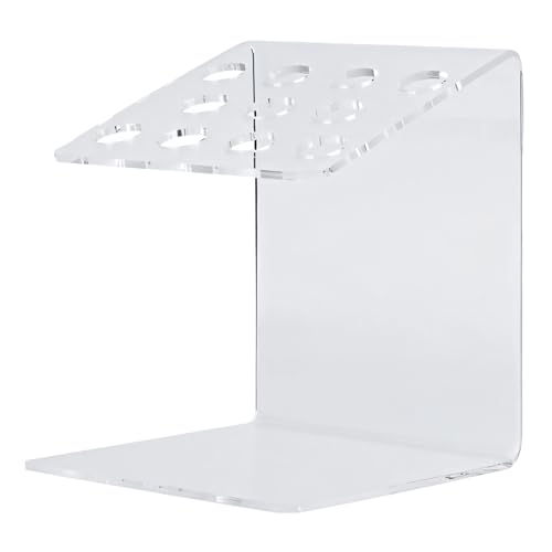 Acrylic Syringe Organizer, Eleven Holes, Resin Placement Rack, Clinic Essential Tool