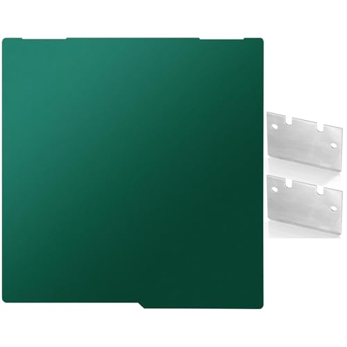 SuperTack Double-Sided Cold Build Plate 430x430mm for Kobra 3 Max - style: 430x430-3max green cold plate