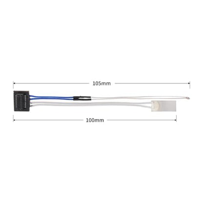 HICTOP Ceramic Heater and Thermistor for Bambu lab 3D Printers (Bambu P1-RM/) - style: Bambu P1-RM/
