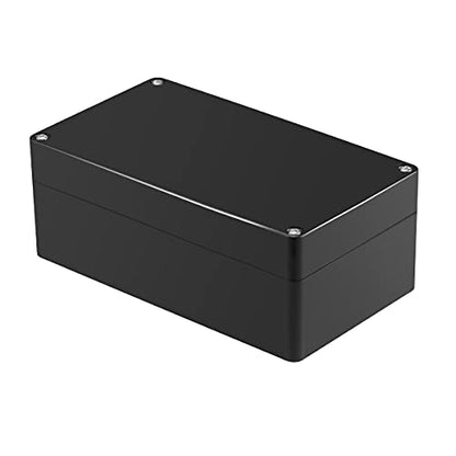 Waterproof Plastic Project Box ABS IP65 Electronic Junction Box Enclosure 6.2 x 3.54 x 2.3 inch 158 x 90 x 60 mm (Black) - color: Black, size: 6.2"x3.54"x2.3"