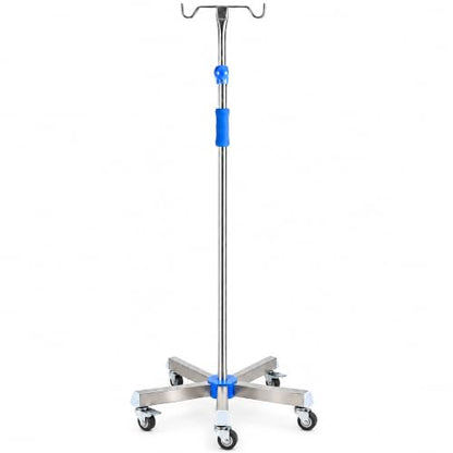 ChoJiah Rolling IV Poles IV Stands for Home and Daily Use, 39.37'' to 74.80 Adjustable Height