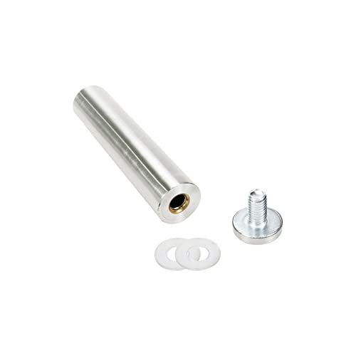 Sign Standoff Screws 1" Dia 4.8" Length Glass Standoff Bolts - 4pcs - size: 1" Dia x 4.8" Length 4pcs