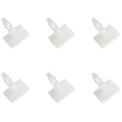 20 PCS PCB Spacer White Sticky Circuit Board Standoffs for PCB PC Board Support (Support Height: 6.3 mm / 0.25")