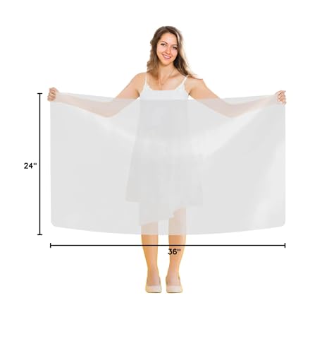 36x24 Inch Extra Large Silicone Table Protector Craft Mat for Painting, Clay, Projects, Arts and Crafts, Soldering and Resin. (Translucent)