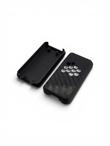 Protective Case Compatible with Raspberry Pi Pico Boards – Micro-USB Access & Passive Ventilation, Snap Case, Wire Access,Plastic (Carbon Black) - color: Carbon Black