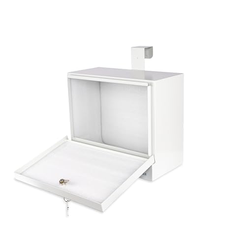 POCHAR Stainless Steel Door-Hanging Specimen Lock Box for Medical Labs