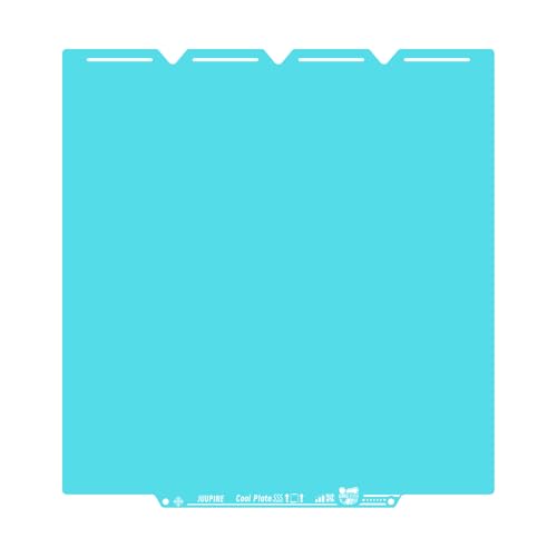 OMG Cool Plate for Snapmaker U1 Texture PEI Glacier Plate 270x270mm Double-Sided Printing Platform, Flexible and Detachable Heatingbed Made of Spring Steel for Snapmaker U1 3D Printer Parts - color: Cool Plate