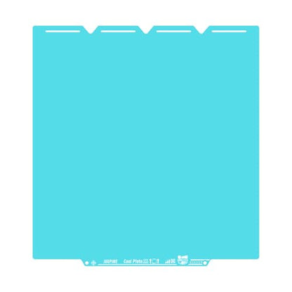 OMG Cool Plate for Snapmaker U1 Texture PEI Glacier Plate 270x270mm Double-Sided Printing Platform, Flexible and Detachable Heatingbed Made of Spring Steel for Snapmaker U1 3D Printer Parts - color: Cool Plate