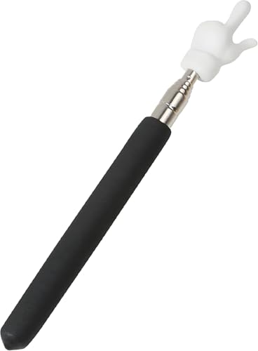 Telescopic Teaching Pointer for Teachers, Retractable Presentation Stick for Classroom, Online Teaching, Elementary School and Kindergarten