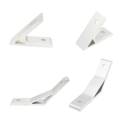 4Pcs 30deg, 4Pcs 150deg 1010 Angle Bracket 1" x 1" 10 Series Aluminum Extrusion 30 Degree Joint Connector Brace for Slot 30° Corner Joiner 150deg 1020 1 Inch Extruded Aluminium Profile - style: 4 sets 30deg 150deg bracket with m6