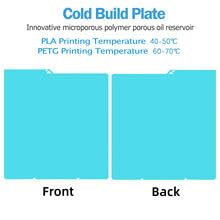 Cold Plate for Bambu-Lab A1 Mini 3D Printer, Cold Printing Build Plate, Double-Sided Textured Spring Steel Sheet, 184 x 184 mm,Light Blue - size: Cold plate A1 Mini-184*184mm
