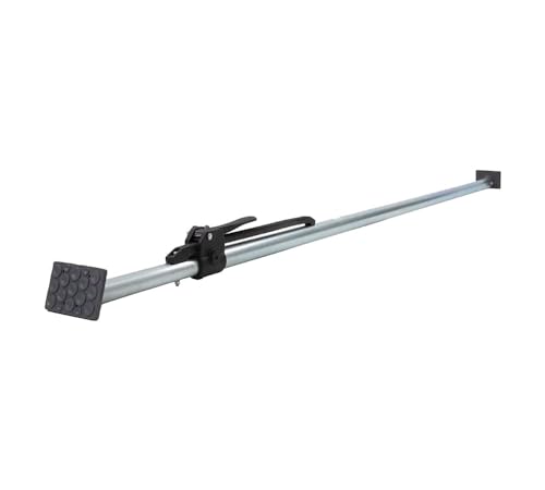 Mytee Products Heavy Duty Adjustable Load Lock Bar for Semi Trailers, Truck Box - 89.75"-104.5" Long Steel Ratcheting Cargo Load Bar Tie-Down Holder for Enclosed Truck & Vans with 2" - 4" Pads - size: 1 - Pack
