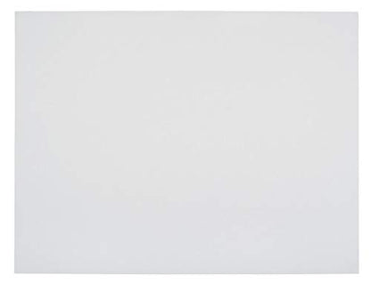 School Smart Railroad Poster Board Paper, 22 x 28 Inches, 6-Ply, White, Pack of 25 - color: White, size: 6-Ply, Pack of 25