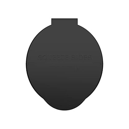 92mm CR Plastic Packaging Pop Top Tubes - Child Resistant Travel Holder Vial Containers - 700 Qty (Black) - color: Black
