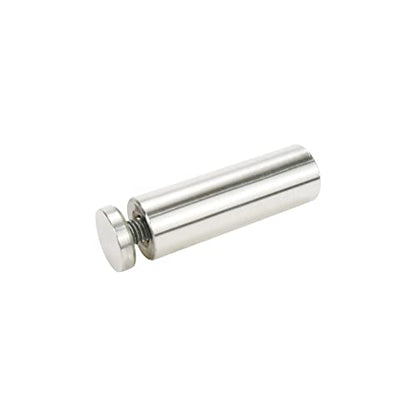 Sign Standoff Screws 1" Dia 3.2" Length Glass Standoff Bolts Stainless Steel 3/8" Thread Dia Advertising Screws - 4pcs - size: 1" Dia x 3.2" Length 4pcs