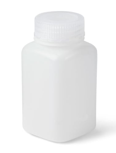 United Scientific™ HDPE Reagent Bottle, Wide Mouth, 175ml/6oz, Pack of 12 - size: 175 mL (6oz)