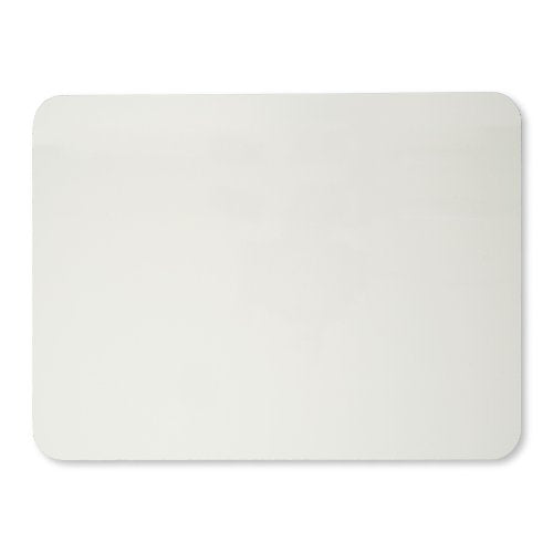 Charles Leonard Dry Erase Lapboard, 9 x 12 Inches, Masonite, One Sided, Plain White, 1 Each (35100) - color: Plain, size: 9"W x 12"H, style: 1-Sided Masonite Board