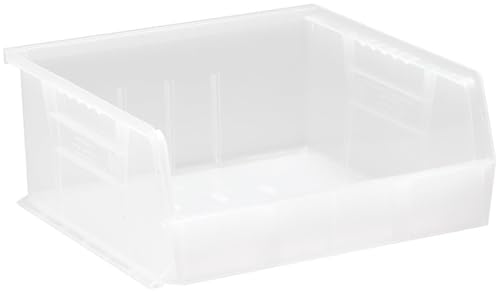 HE HUDSON EXCHANGE 11" x 11" x 5" (6 Pack) Plastic Stackable Storage Bin, Clear - color: Clear, size: 6 Pack