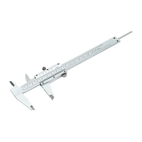 HFS Inch & Metric Vernier Caliper, 0-6Inch/0-150mm Measuring Tool - size: 0-6"/0-150mm carbon steel