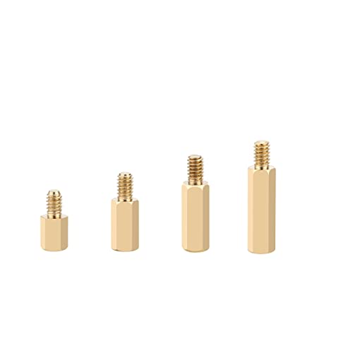 300Pcs M2 Brass Hex Standoff Kit