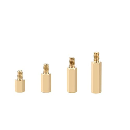 300Pcs M2 Brass Hex Standoff Kit
