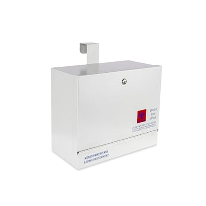POCHAR Stainless Steel Door-Hanging Specimen Lock Box for Medical Labs